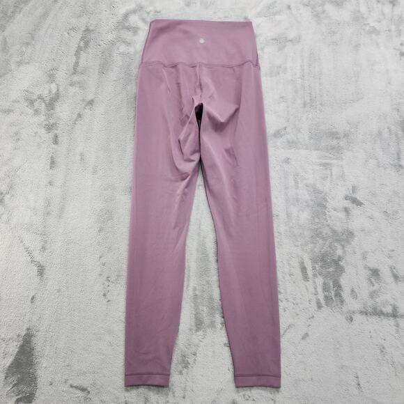 Yogalicious Lux Leggings Womens XS Pink Purple High Rise Ankle Stretch Workout - Picture 2 of 9